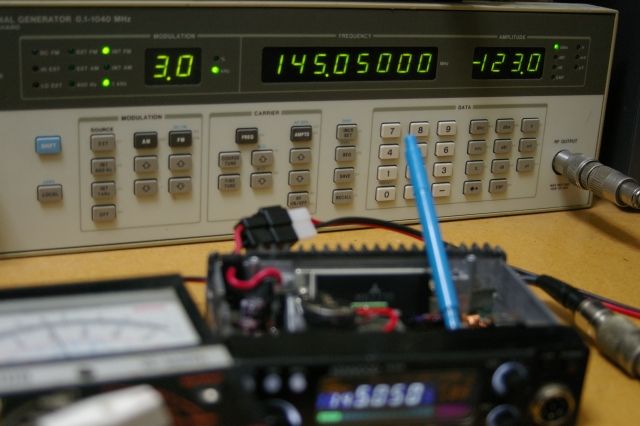 ケンウッド製 TM-231 (145Mhz) 10w機 経年機種の為ジャンク扱い