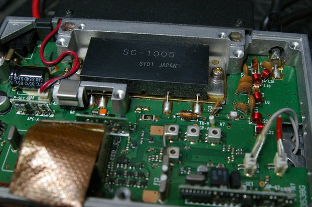 IC-⊿100 144Mhzパワーが出ない : JHGのブログ IC-⊿100 144Mhzパワーが出ない : JHGのブログ