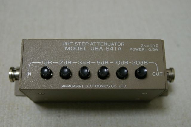 UBA-641C-01 ボタンアッテネータ その他 定番リニューアル
