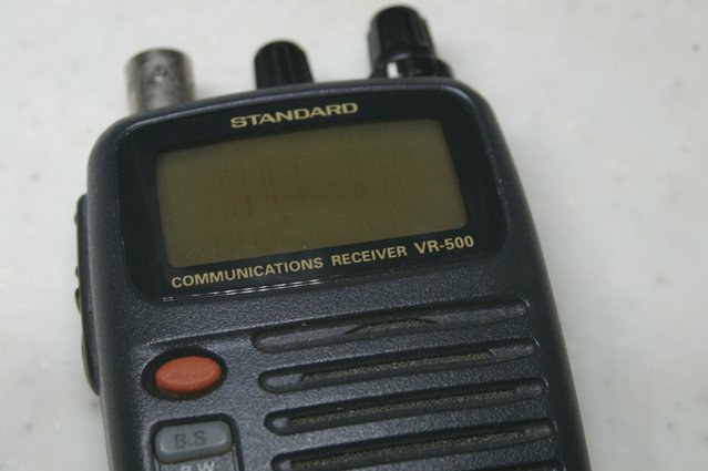 A945♥希少！スタンダード受信機　VR-500　使えますがジャンク扱いで♥ A945♥希少！スタンダード受信機 VR-500 使えますがジャンク扱いで♥
