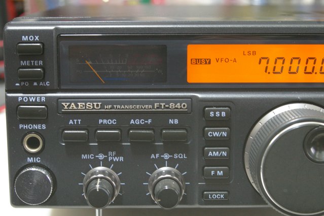 FT-840 周波数表示点滅 : JHGのブログ