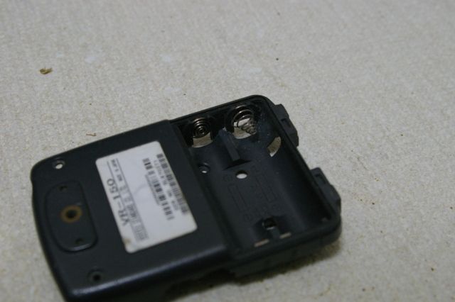 STANDARD VR-150 電源が入らない : JHGのブログ