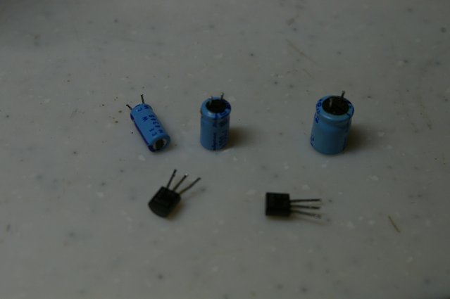 オーディオICコンデンサー、インバータTR