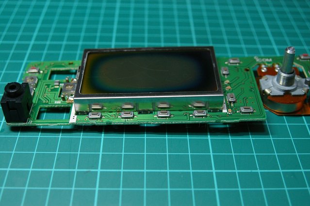 IC-706 液晶ビネガーシンドローム修理 : JHGのブログ