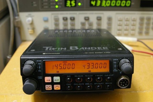 STANDARD C-5600 変調が浅い : JHGのブログ