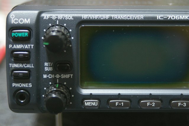 IC-706mk2G 液晶ビネガーシンドローム : JHGのブログ