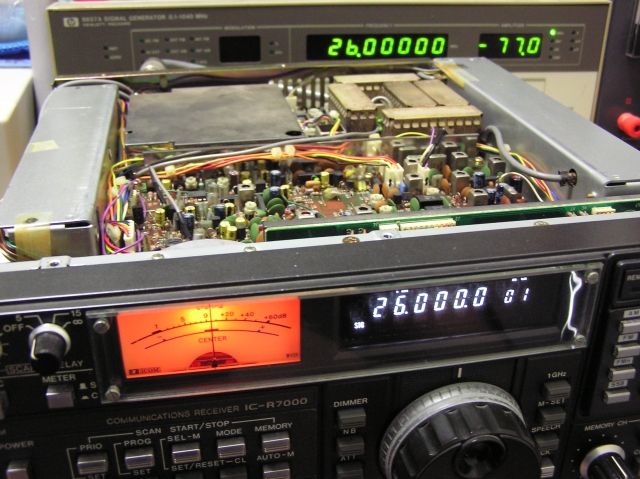 ICOM IC-R7000 受信できない : JHGのブログ ICOM IC-R7000 受信できない : JHGのブログ