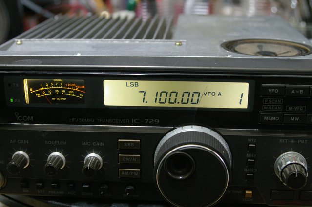 IC-729 受信音が小さい : JHGのブログ
