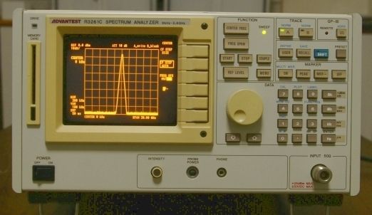 ADVANTEST R3261C スペクトラムアナライザー　ジャンク品 ADVANTEST R3261C スペクトラムアナライザー ジャンク品