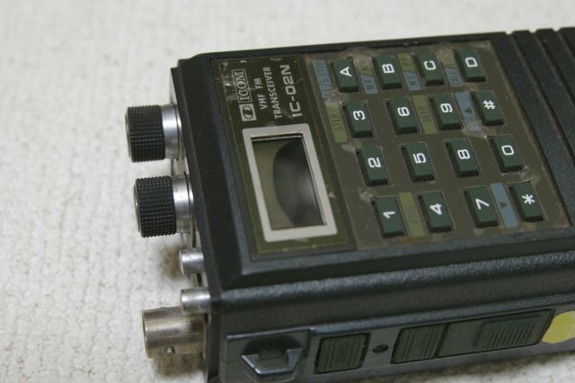 ICOM  ICー02N　懐かしい！ ICOM IC-02N 液晶が真っ黒 : JHGのブログ