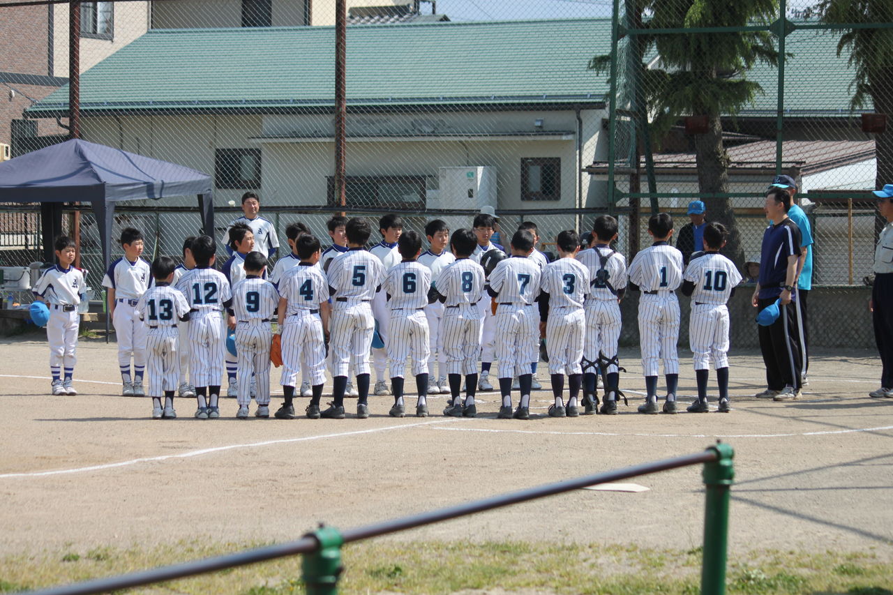 練習試合 旭ヶ丘少年軟式野球クラブ 27 4 29 一球入魂 ジュニアジャイアンツ
