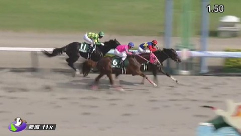 【競馬】レパードＳは岩田望騎乗のライオットガールがＶ