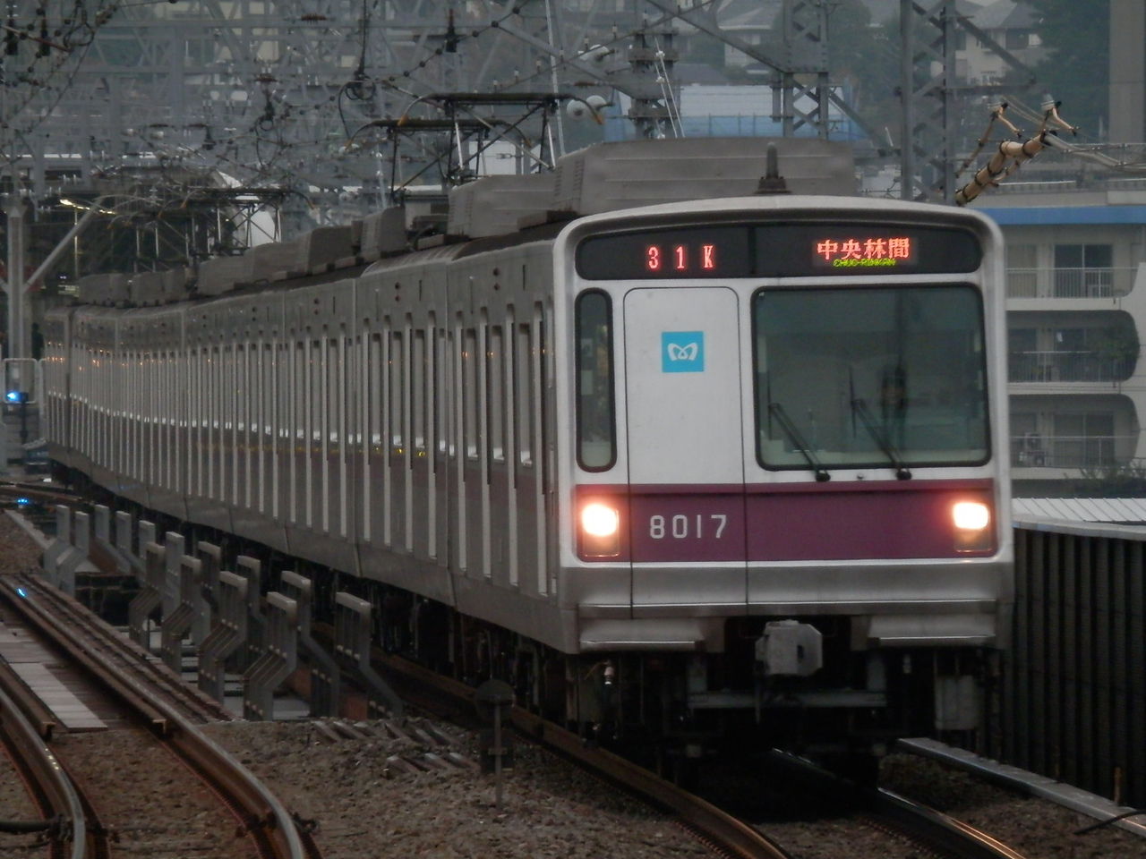 地 線 田園 都市 撮影