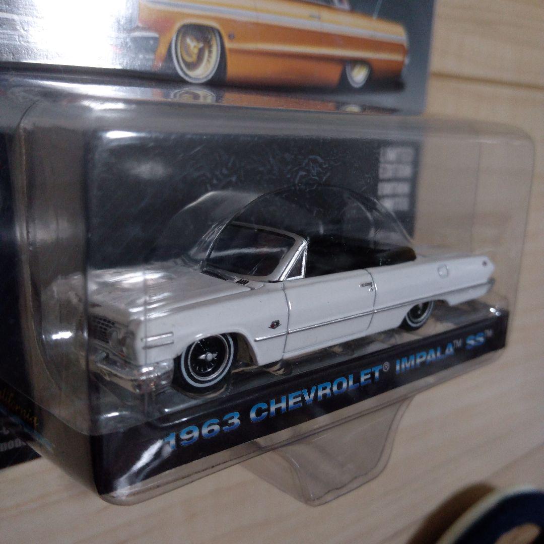 グリーンライト、1/64、1963 シボレー インパラSS グリーンマシーン