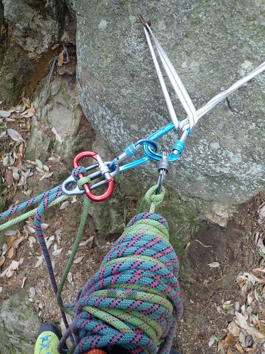 2019 05 06 広沢寺クライミングセルフレスキュー講習会 Mountain Cycle Guide Ari