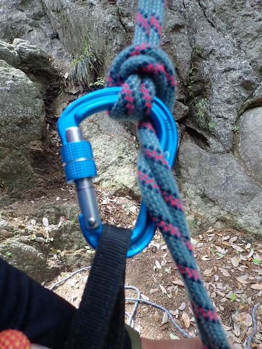 19 05 06 広沢寺クライミングセルフレスキュー講習会 Mountain Cycle Guide Ari