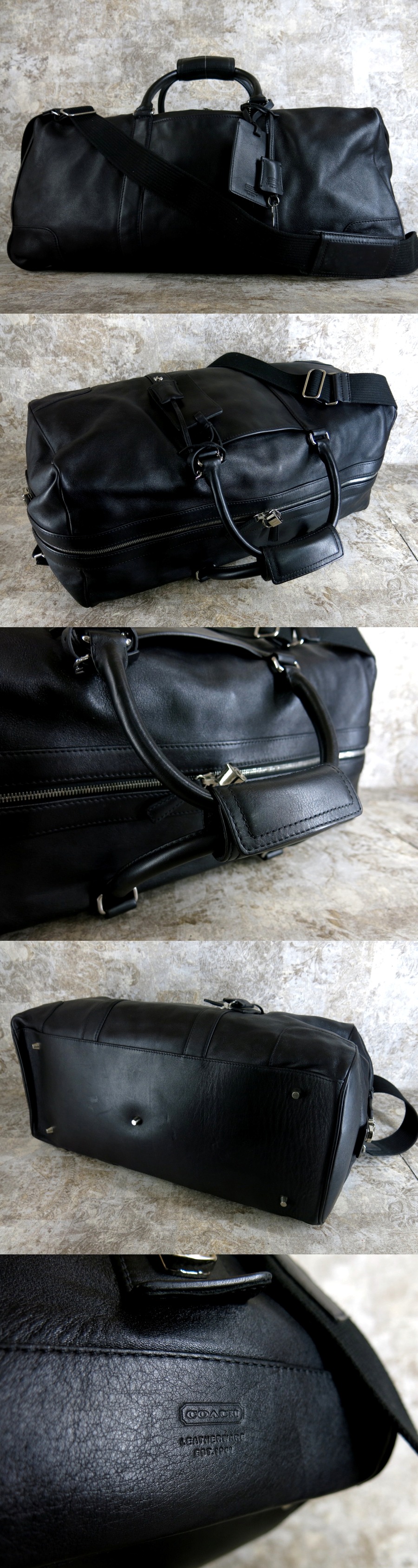 □極美品□COACH コーチ□5404□メンズ□カーフ レザー 本革□2way 