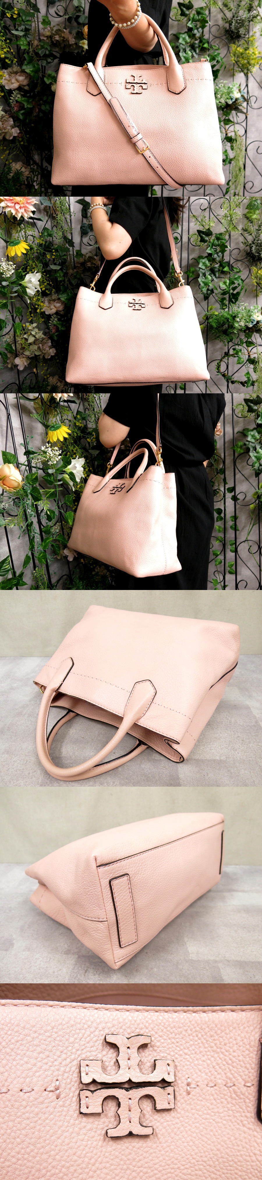 ○超美品○TORY BURCH トリーバーチ○マックグロー○カーフ