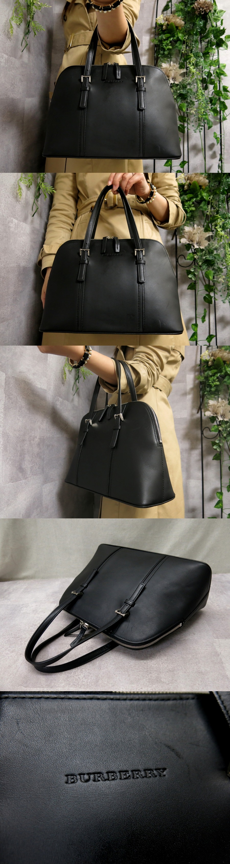 ○超美品○BURBERRY ノバチェック バーバリー○ロゴ型押し○内ノバ