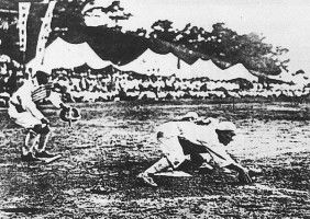 希少 昭和11年◆純銀製 第22回全国中等学校優勝野球大会 記念章 楕円 帯留め 希少 昭和11年◇純銀製 第22回全国中等学校優勝野球大会
