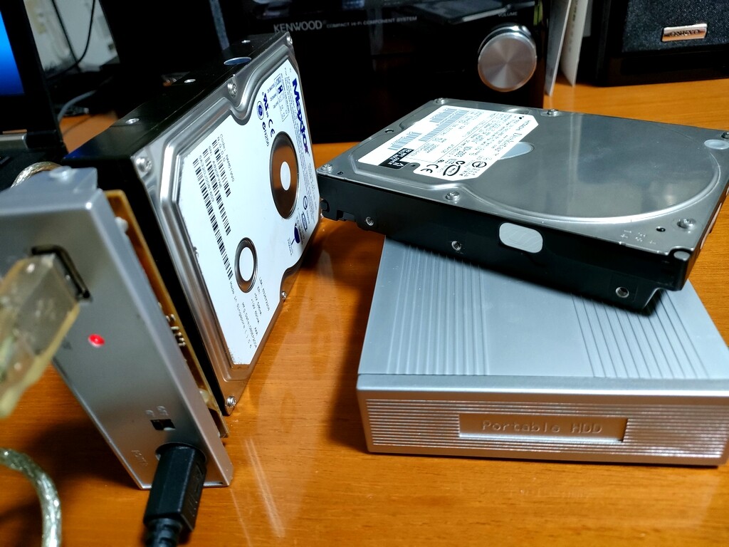 mobile-ThinkPad fan:CDR-HD1500N HDD残容量なし．．．