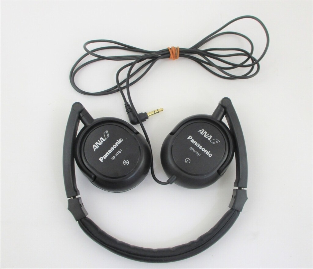 40こANA 全日空 Panasonic ヘッドホン RP-HBF100