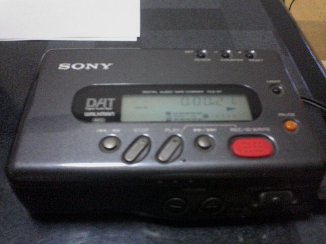 非常に残念!!】SONY (ソニー) DAT WALKMAN TCD-D7 ジャンク