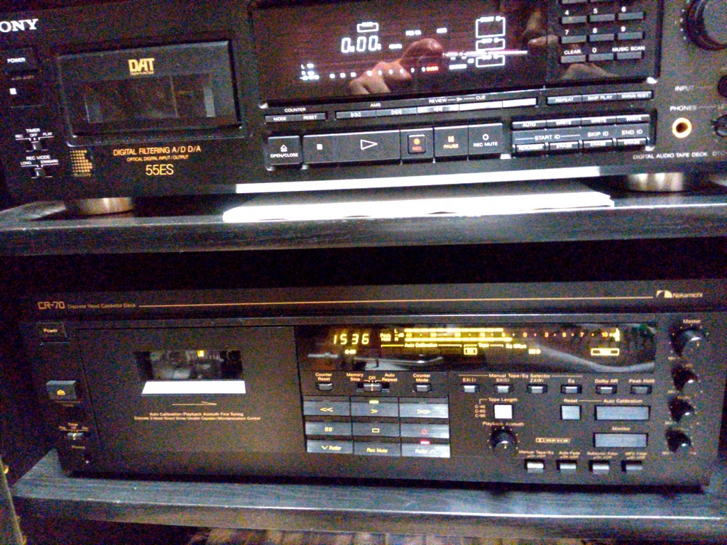 Nakamichi Cr 70をようやく Mobile Thinkpad Fan