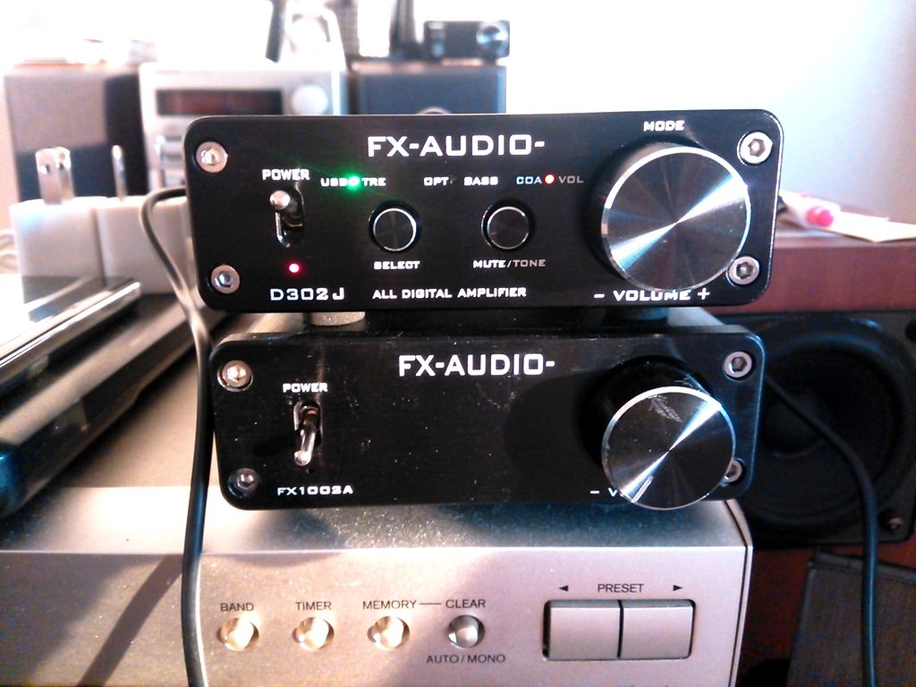 Nfjのfx Audio D302j フルデジタルアンプを受け取りました Mobile Thinkpad Fan