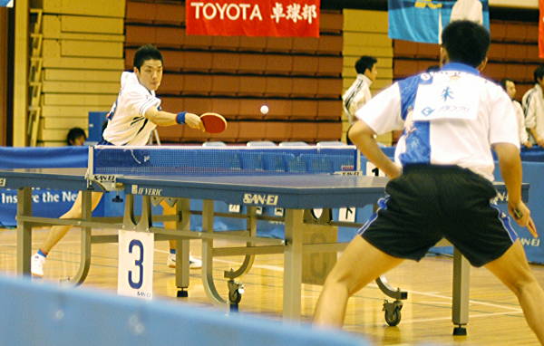 ほろ苦いデビュー 卓球っていいな 頑張れ卓球仲間