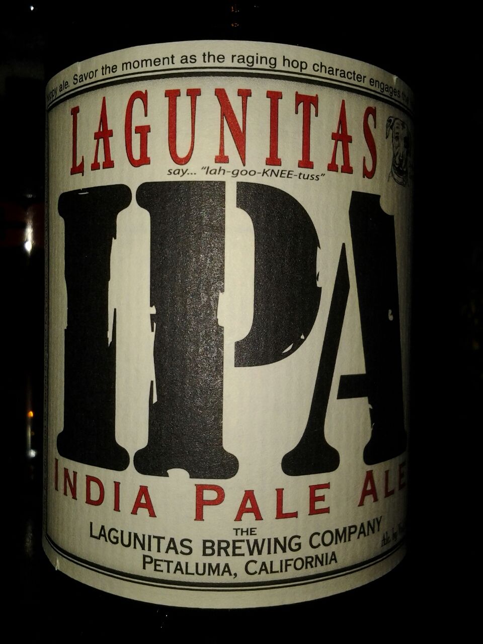 ラグニタス Ipa ラグニタスブルワリー クラフトビール アメリカ合衆国カリフォルニア州 美酒佳肴 びしゅかこう 酒と美食にうつつをぬかす親爺の覚書き
