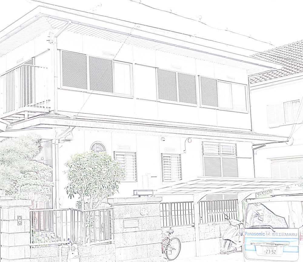 外装リフォームの提案図をipadproで作成してみる 素敵 快適 エコリフォームはこちら 住電工房maru