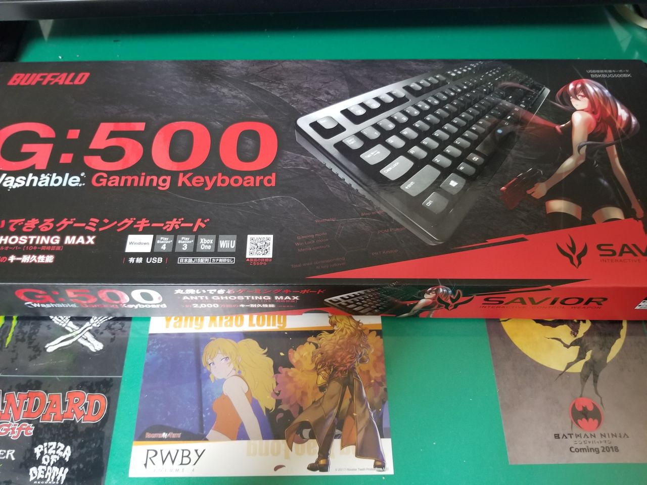 Buffalo G 500にキーボードを更新 82 Dogs