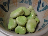 そら豆の塩茹で