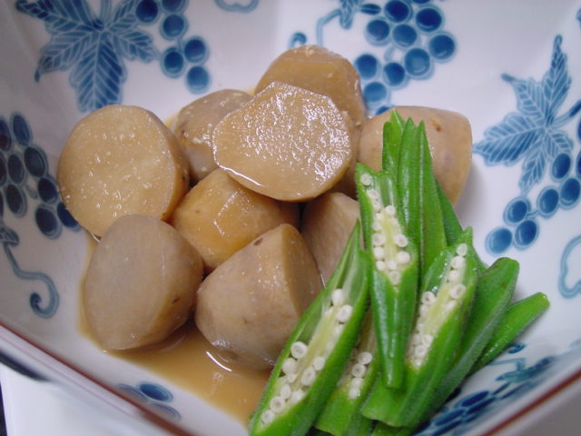 新里芋のわさび和え