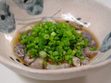 なまこの柚子醤油