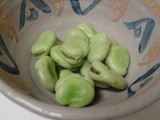そら豆の塩茹で