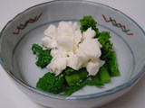 雪割菜の花