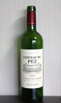 Ch. de PEZ 2004, Saint-Estephe