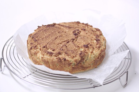 おからと胡麻のケーキ