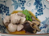 白子の煮物