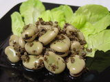 そら豆のオレガノ煮