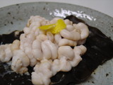 たらの白子のちり蒸し