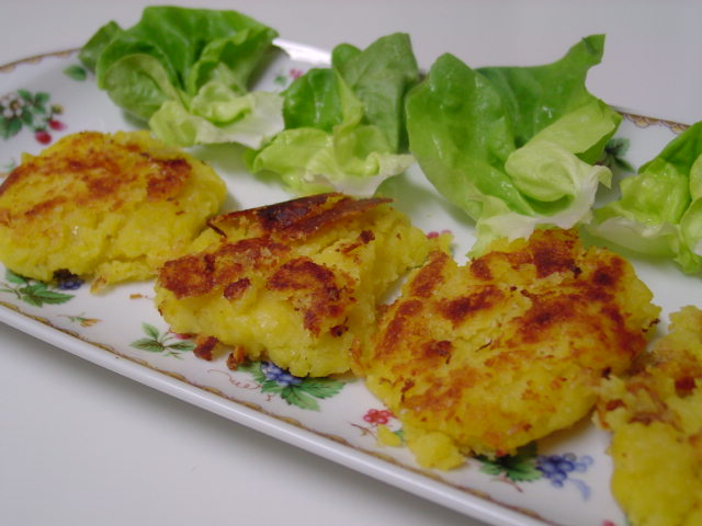 インカの目覚めのマッシュポテト焼き
