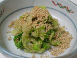 レタスの胡麻和え