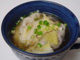 餃子と白菜