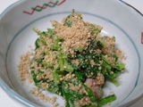 ほうれん草の胡麻よごし