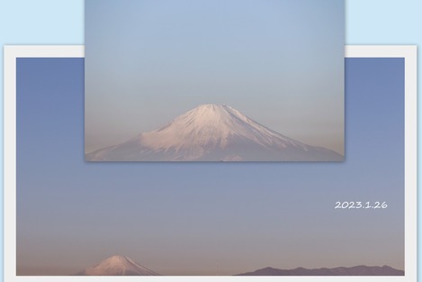 Mt.Fuji 2023.1.26