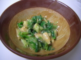 あさつきの味噌和え