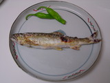 鮎の塩焼き